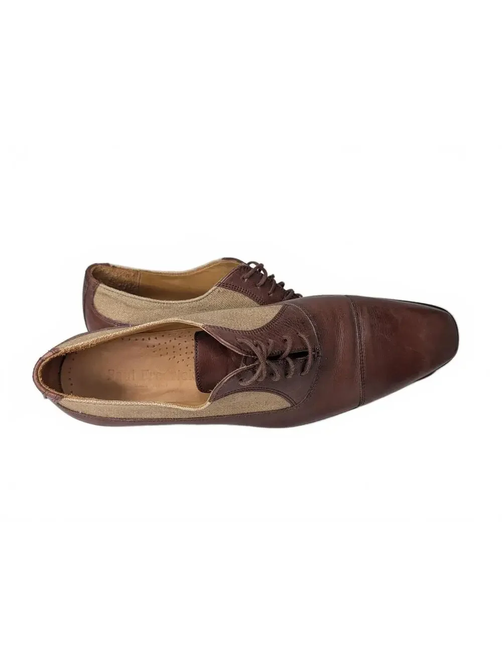 Paul Fredrick Made In Italy Men's Two Tone‎ Oxford Size 11